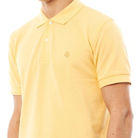 NWT Brooks Brothers Men/'s Slim Fit Long Sleeve Performance Pique Polo Shirt NEW